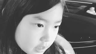 (180213) Tablo's Daughter Haru Speaking English 2018...Her Accent is GOOD!!