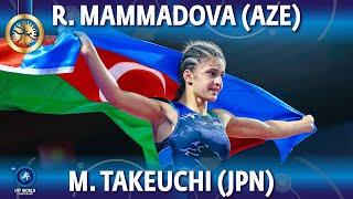 Ruzanna Mammadova (AZE) vs Mihoko Takeuchi (JPN) - Final // U17 World Championships 2022