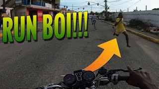 Champion 150cc Flatty Bike Continued... 1 Day Riding Around | Jamaican Bike Life 