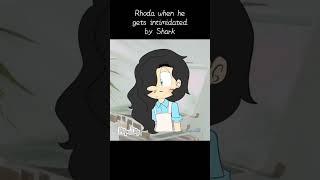 Rhoda when He Gets Intimidated by Shark