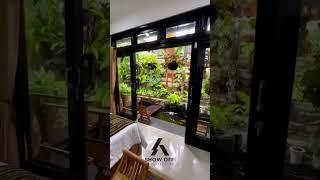 Bedroom design with courtyard design | house design with courtyard | Green bedroom design ideas 