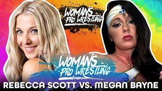 Female Wrestling Spectacle: Rebecca Scott vs. Megan Bayne - FULL MATCH - Womens Pro Wrestling