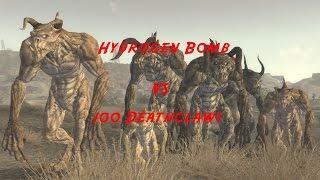 Hydrogen Bomb Big Boy vs. 100 Deathclaws