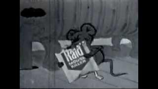 VINTAGE TELEVISION TV AD COMMERCIAL RAID!!!!!