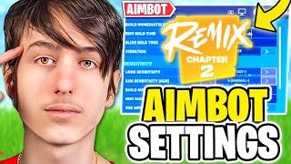 Using Peterbot's CONTROLLER Settings In CHAPTER 2 REMIX!  (BEST XBOX/PS4 Settings!)