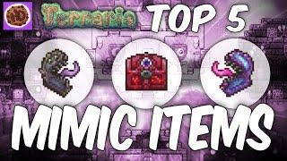 Terraria Top 5 Mimic Drops | 1.3 Hallowed Crimson Corruption Mimic