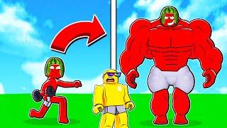 Roblox Skinny to BIGGEST MUSCLES EVER