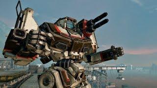 THE GIANT MECH ROBOT BATTLE in Cool MMO Mechwarrior Online