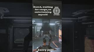 Bored, waiting for cargo, so entertaining myself, sorry Jeff!  Star Citizen 3.19.0 LIVE