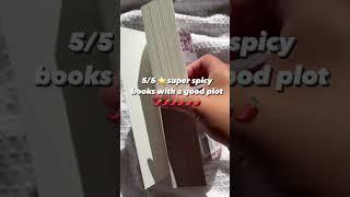 Best Spicy Books For U ️️ #bookrecommendations #booksuggestions #booktube #booktokbooks #books