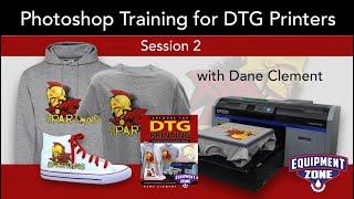 Photoshop Training for DTG Printers - Session 2