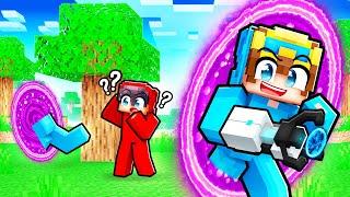 Using PORTALS To Cheat In Minecraft Hide N’ Seek!