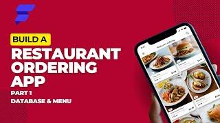 Build a Restaurant Ordering App Part 1 - Database & Menu