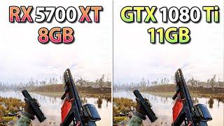 RX 5700 XT vs GTX 1080 Ti - Test in 11 New Games