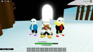 Ink Sans Phase 3 Showcase! [Battle Glitch AU] [Roblox]