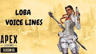 Apex Legends - Loba Voice Lines