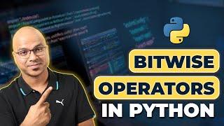 #14 Python Tutorial for Beginners | Python BitWise Operators