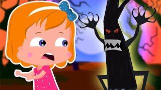 Страшные леса | Хэллоуин рифмы | Детские песни | Kids Halloween Songs | Scary Woods Behind My House