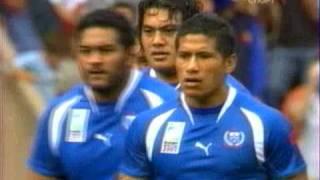 Танец регбистов Самоа. Dance Samoan rugby players