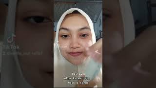 Review Glow Essentials Mask & Scrub produk Oriflame