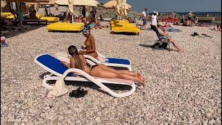 СИМЕИЗ - смотрим пляжи и цены на всё подряд. Улочки-переулочки и гора Кошка. Крым сегодня