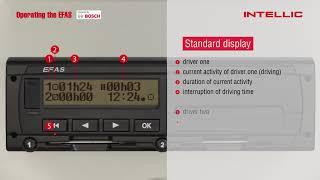 EFAS Tachograph Intellic 01 Introducing display