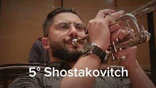 Shostakowitsch 5 sinfonie- Trumpet Excerpt- Daniel Leal Trumpet