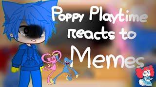 Poppy playtime reacts to... || My Au || Gacha Club