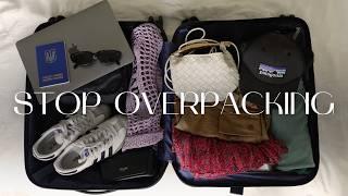 Pack with me for Europe (How I travel carry-on only)  ️