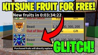 PERMANENT KITSUNE FRUIT FOR FREE!