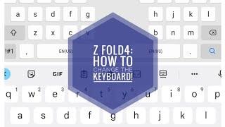 Samsung Galaxy (Z Fold, S23, Z Flip) | How To Change The Android Keyboard (GBoard)