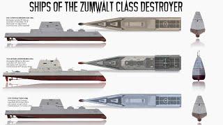 All Ships of the Zumwalt Class Destroyer (Explained)