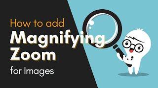 How to Add Magnifying Zoom for Images in WordPress #WordPress