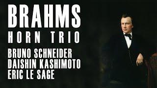 BRAHMS | TRIO FOR HORN, VIOLIN & PIANO | Bruno Schneider - Daishin Kashimoto - Eric Le Sage