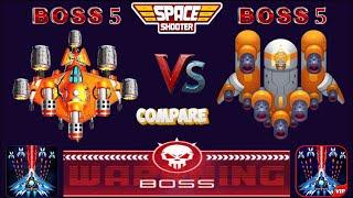  Space Shooter: Galaxy Attack  Boss 5 Compare & Review  By Apache Gamers 