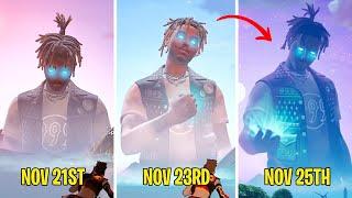 Evolution of Giant Juice Wrld and His Landmark in Fortnite (All 3 Stages)