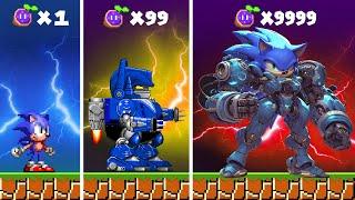 999 Seeds Sonic Upgrading to Transformer Robot 3D | GM STORIES