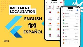 Localize your Flutter apps into Multiple languages in 10 mins | 2024