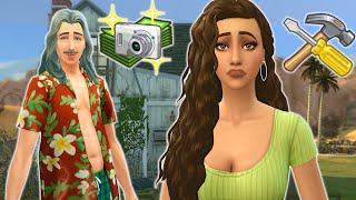 Can my sim use the photography skill to renovate Grandpa’s house? // Sims 4 gameplay renovation