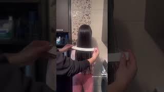 Cutting my hair #shorts Alena and little princess