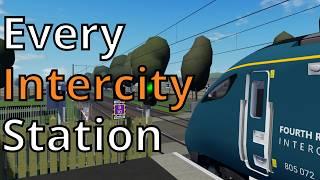 Can I visit every INTERCITY station in 1 HOUR? - British Railway