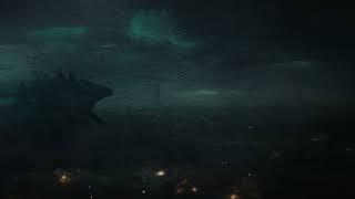 Godzilla | City Attack | 90 Min of Rain Storm and Monster Ambience | ASMR Soundscape