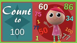 Big Numbers |Count to 100 | kids