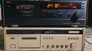 TEAC V-9000  vs  MARANTZ SD-66SE Cassette Deck