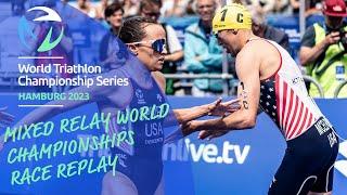 FULL RACE REPLAY: 2023 MIXED RELAY WORLD CHAMPIONSHIPS HAMBURG