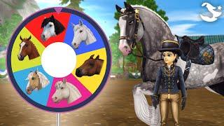 SPINNING A WHEEL AND BUYING THE HORSE IT LANDS ON | Star Stable Online