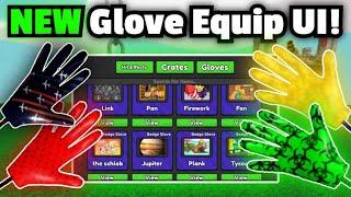 NEW Glove Equip UI And Trading DISABLED? | Slap Battles