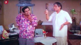 Brahmanandam And Avs Funny Old Comedy Scene | @TeluguVideoZ