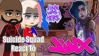 Suicide Squad react to Jinx | Arcane Season 2| Gacha Club | Full Video