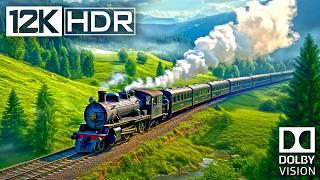 Most Beautiful Places in The World 12K VIDEO ULTRA HD - Dolby Vision HDR 120fps #8K #NATURE #BGM